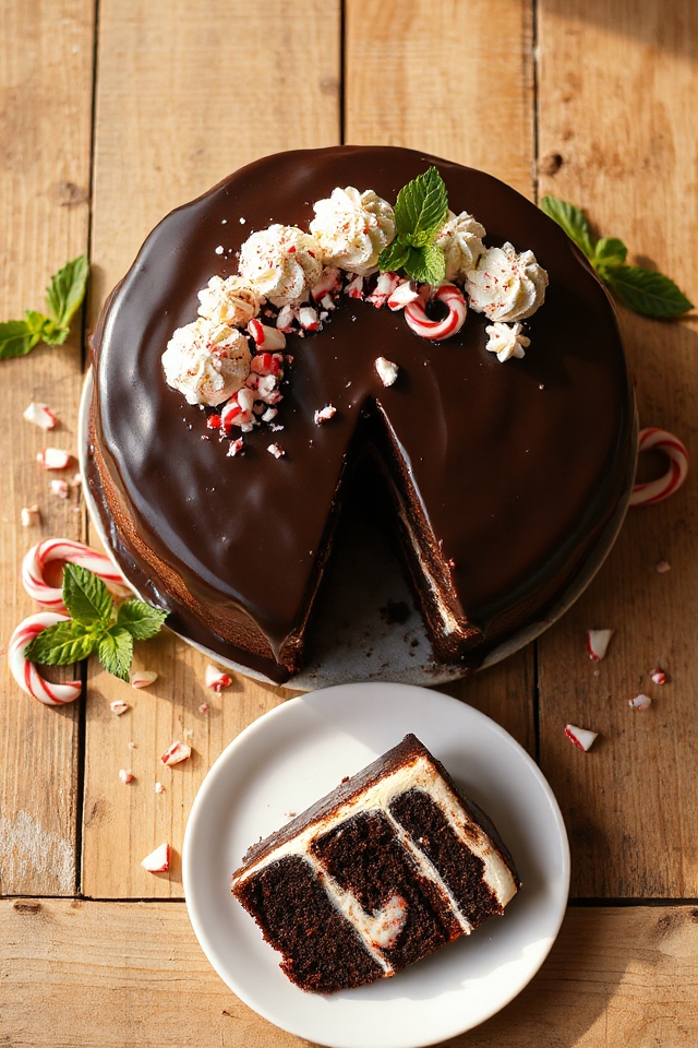 peppermint chocolate cake recipe