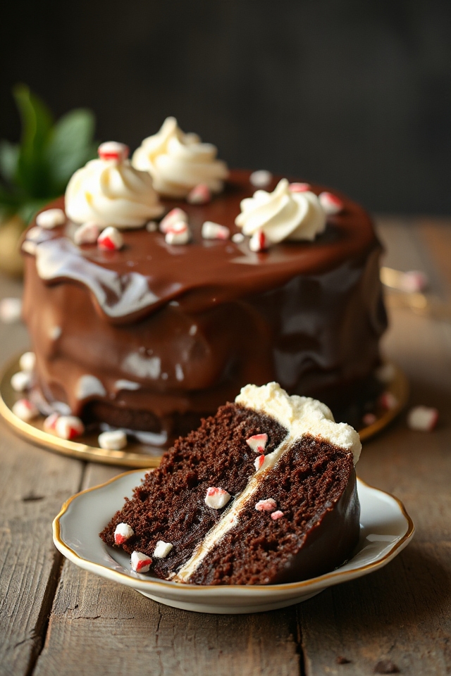 peppermint chocolate cake recipe