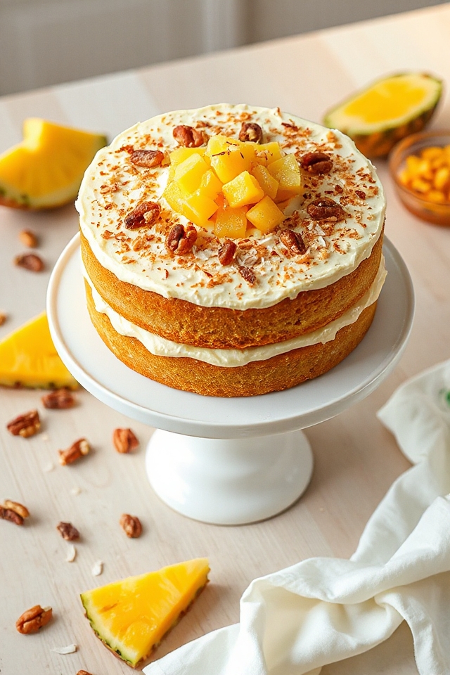 pina colada flavored cake