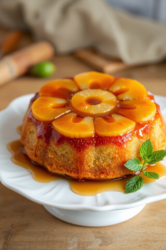 pineapple upside down cake