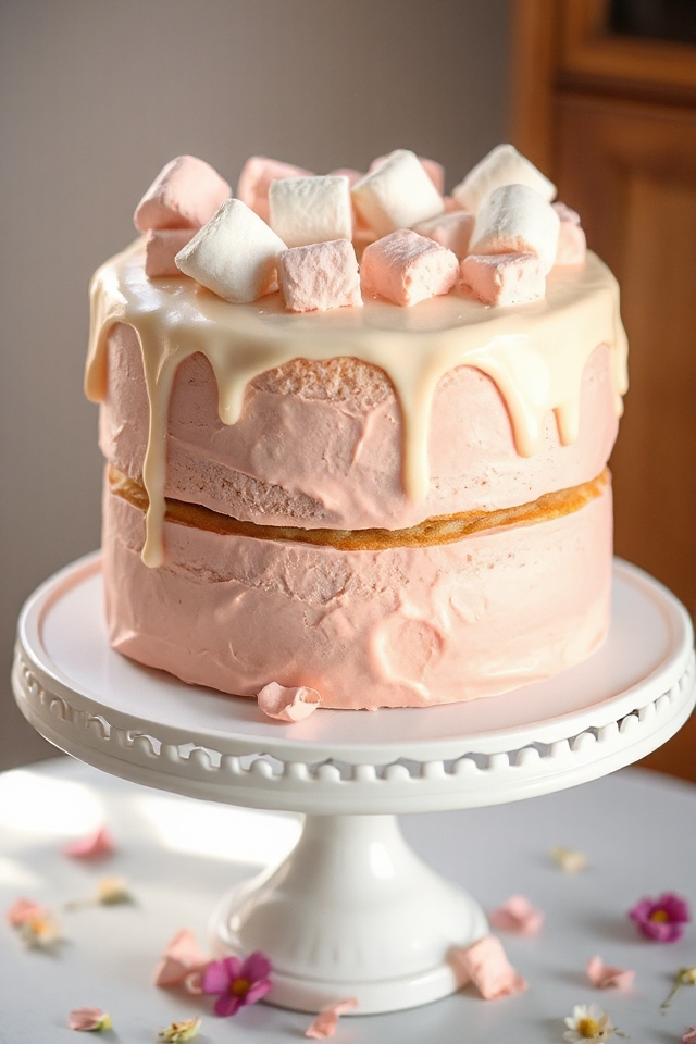 pink champagne cake recipe
