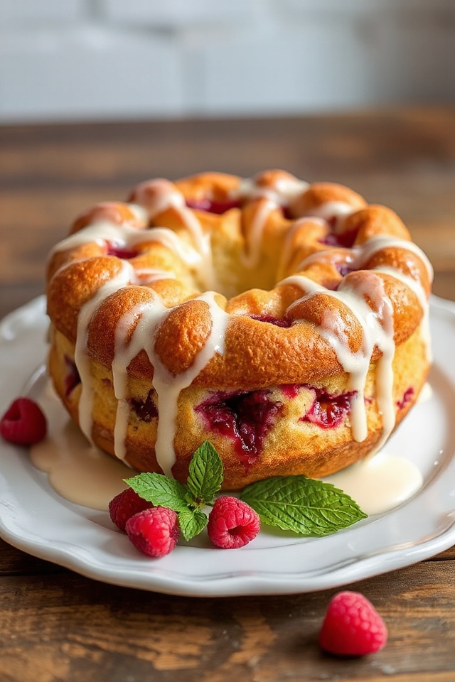 raspberry cream cheese coffee cake