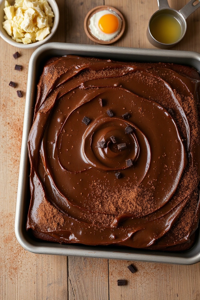 sauerkraut cake baking instructions