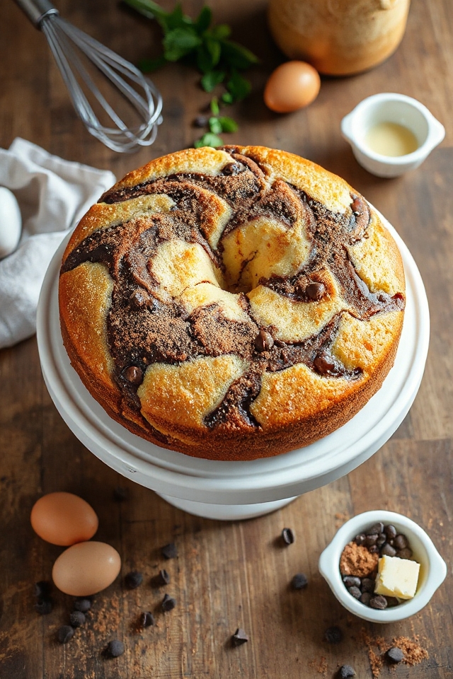 simple marble cake recipe