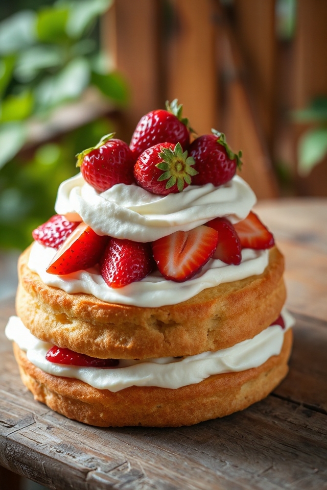 strawberry shortcake cake recipe