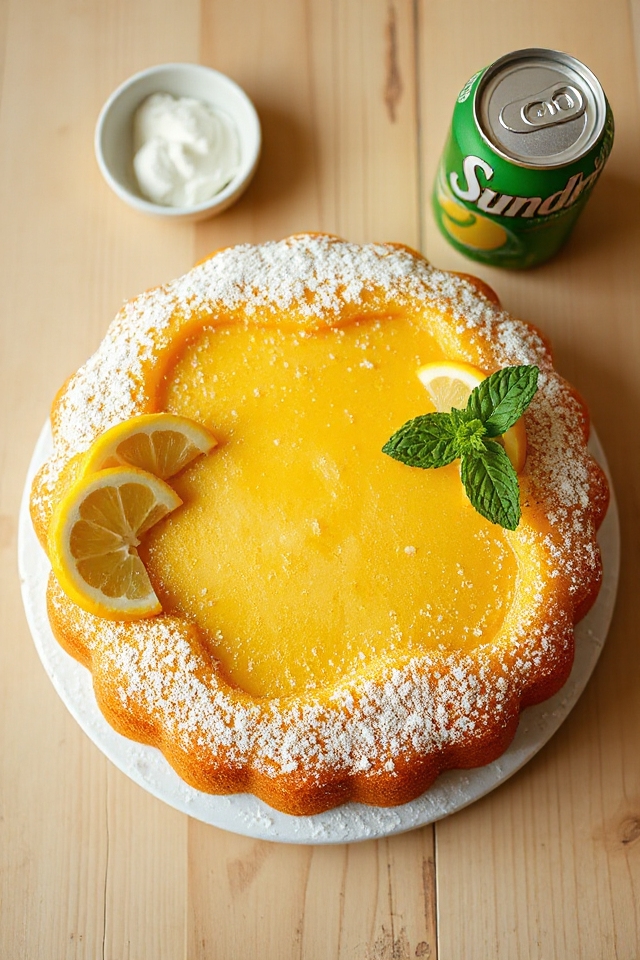 sundrop cake preparation instructions