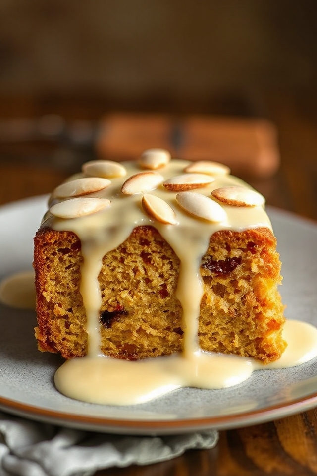 tipsy cake with liquor