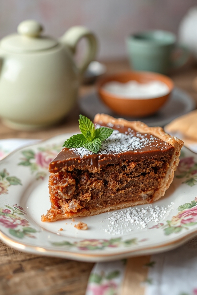 whimsical chocolate pie cake