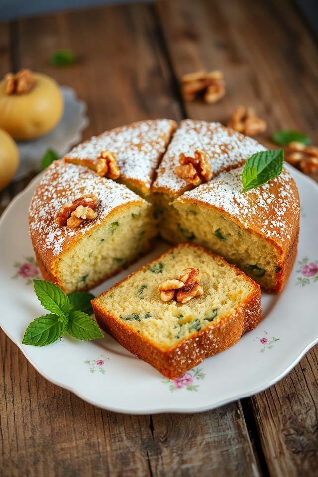 zucchini cake baking instructions